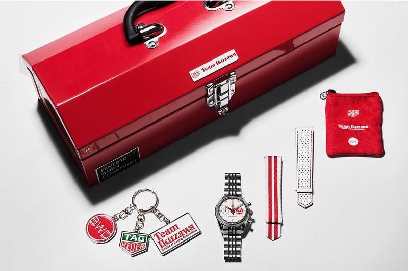 TAG Heuer Carrera Chronograph Team Ikuzawa Bamford Watch Department Collaboration CBS221M.EB0435 Release Info 