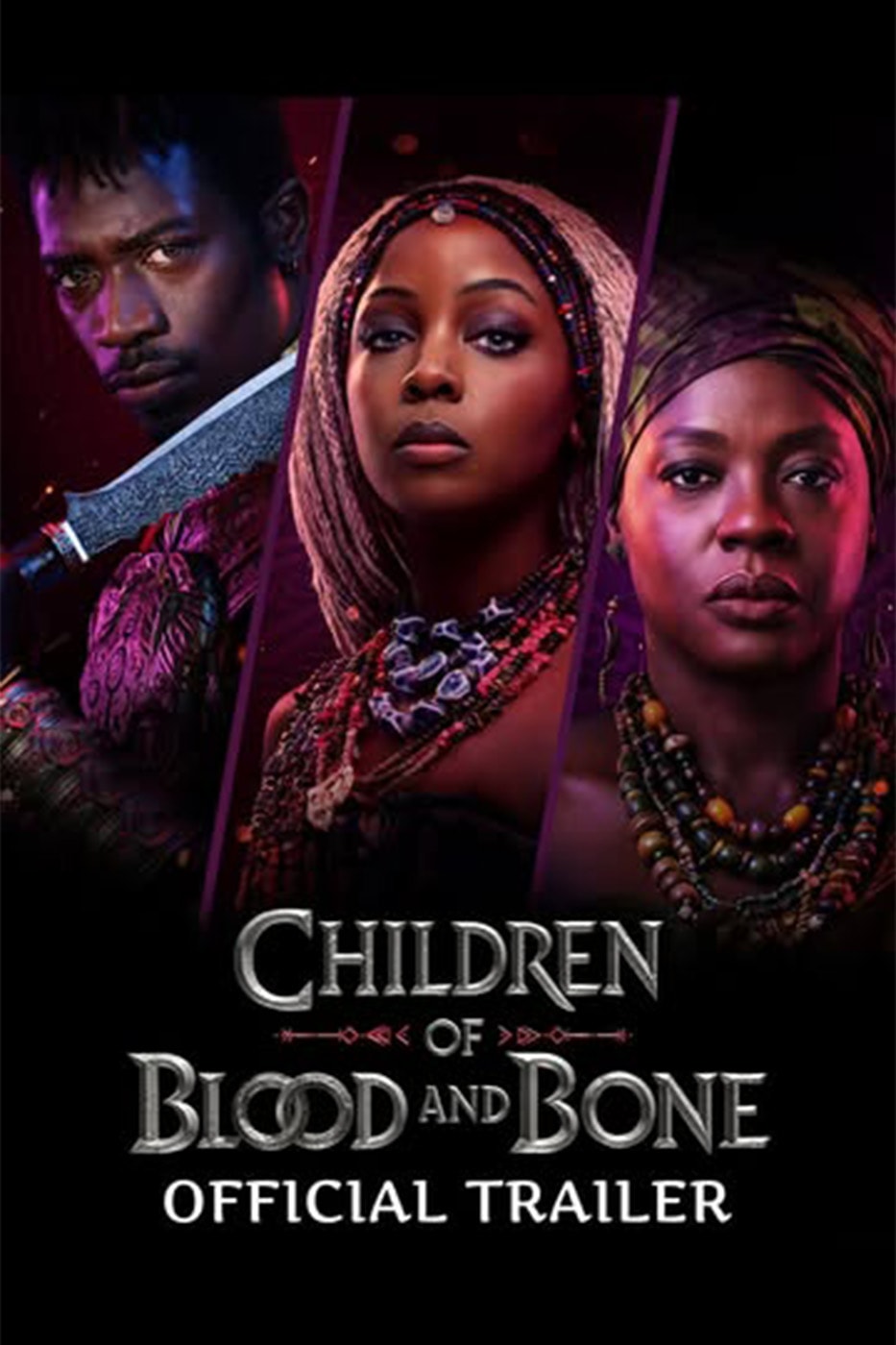 viola davis idris elba damson idris cynthia erivo Children of Blood and Bone Trailer Stream