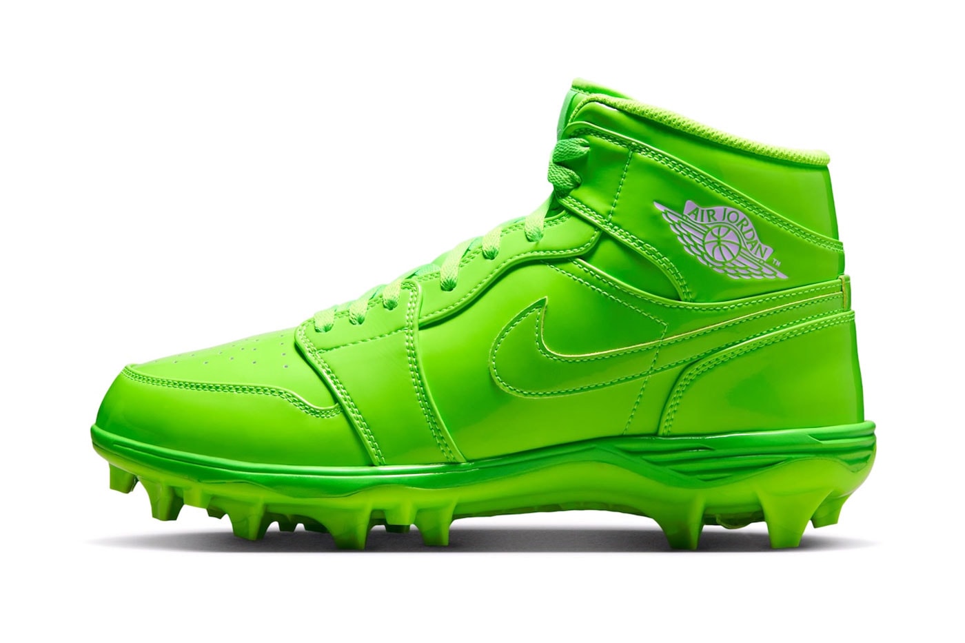 Air Jordan 1 Mid TD Cleat に "Electric Green" が登場