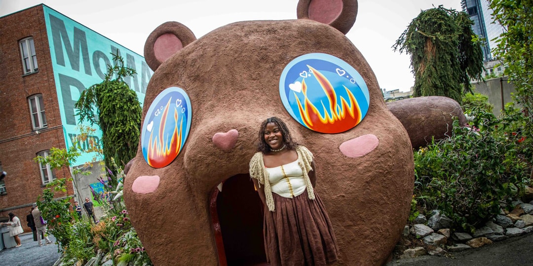 Precious Okoyomon Unveils 25-Foot Teddy Bear Slide at MoMA PS1