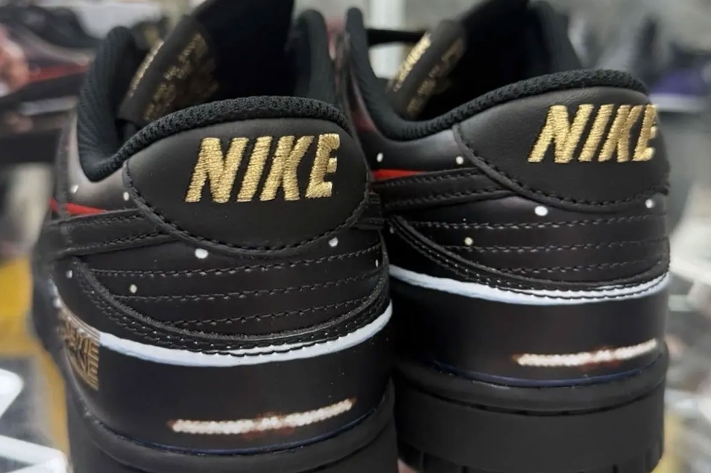 Upcoming Supreme x Martine Rose x Nike Dunk Low "Mike Tyson" Surfaces Online