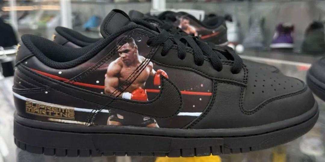 Upcoming Supreme x Martine Rose x Nike Dunk Low "Mike Tyson" Surfaces Online