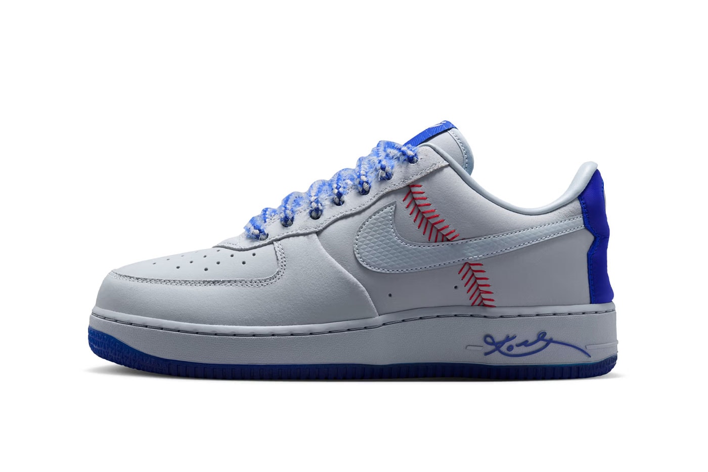 Nike Kobe Air Force 1 Low Protro "Dodgers" Official Look Release Info Wolf Grey/Rush Blue IQ3920-001 release info 8 black mamba