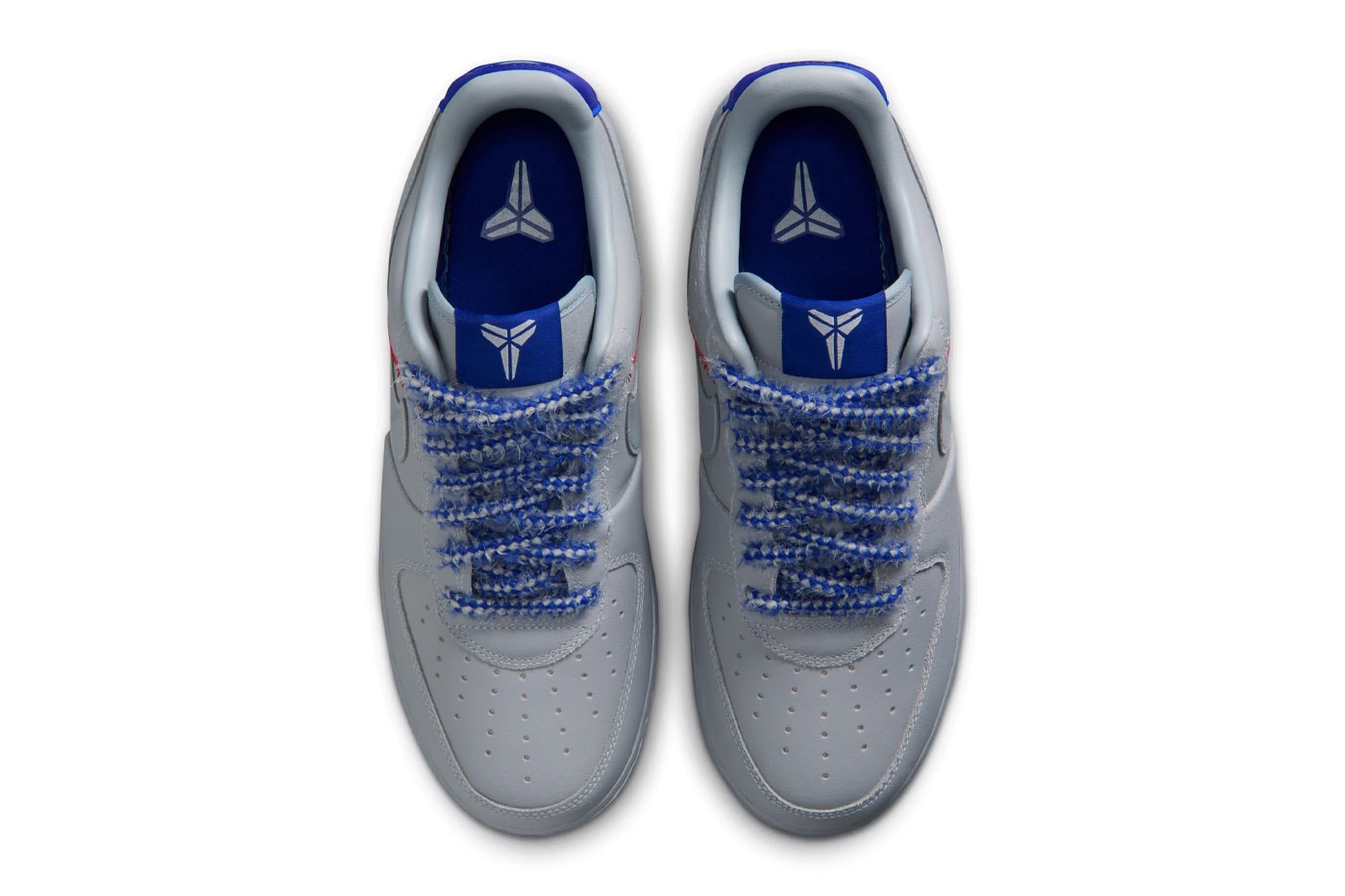Nike Kobe Air Force 1 Low Protro "Dodgers" Official Look Release Info Wolf Grey/Rush Blue IQ3920-001 release info 8 black mamba