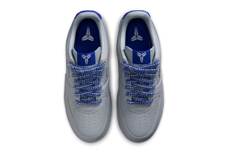 Nike Kobe Air Force 1 Low Protro "Dodgers" Official Look Release Info Wolf Grey/Rush Blue IQ3920-001 release info 8 black mamba