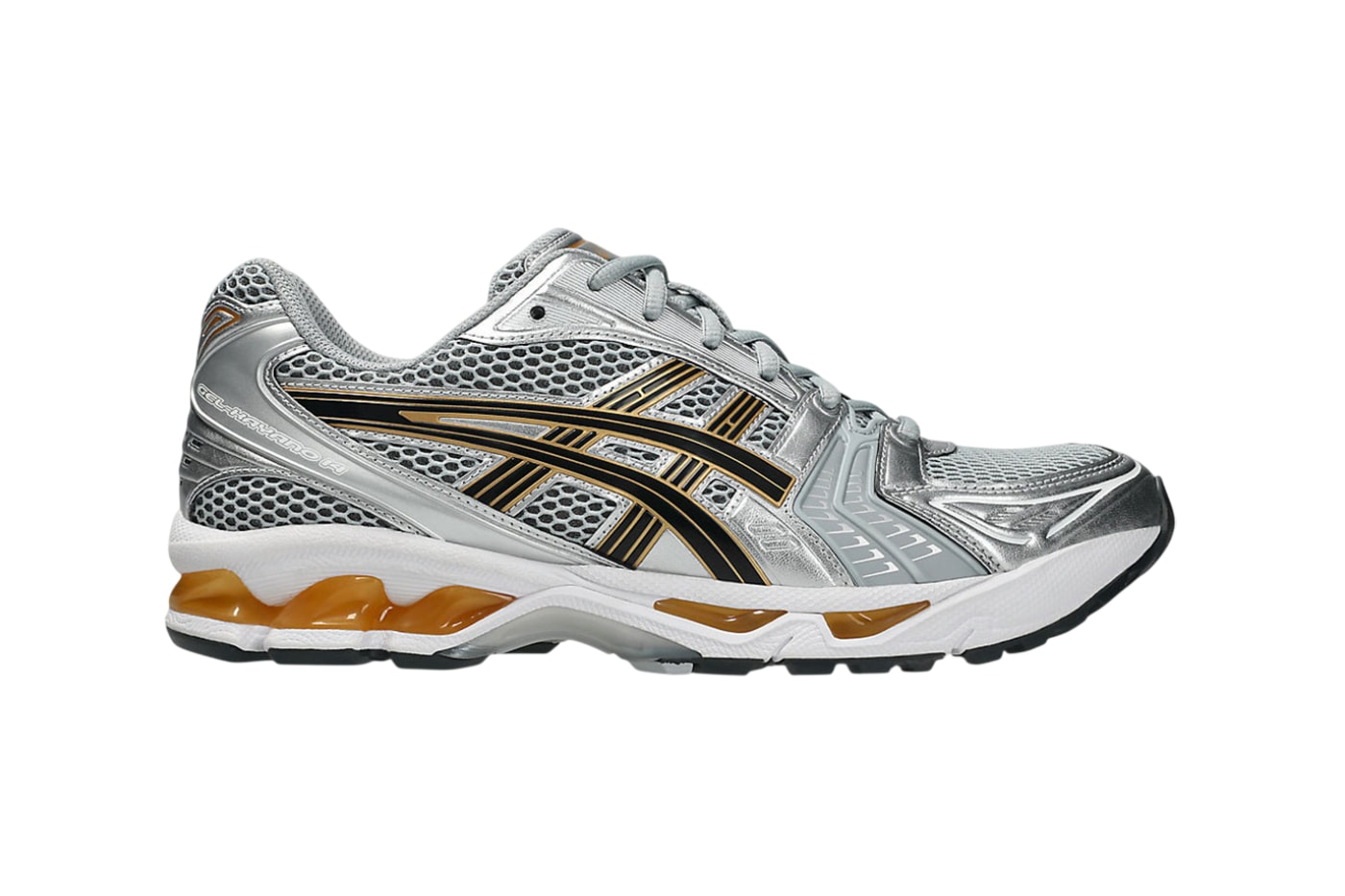 ASICS GEL-Kayano 14 " Silver/ Gold" 1203A740-020 Official Images Info