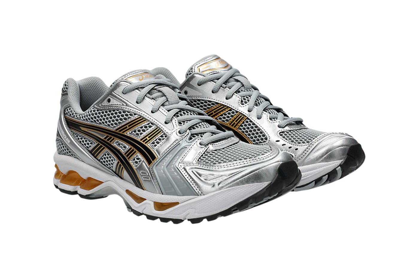 ASICS GEL-Kayano 14 " Silver/ Gold" 1203A740-020 Official Images Info