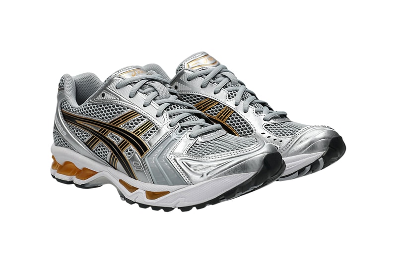 ASICS GEL-Kayano 14 " Silver/ Gold" 1203A740-020 Official Images Info