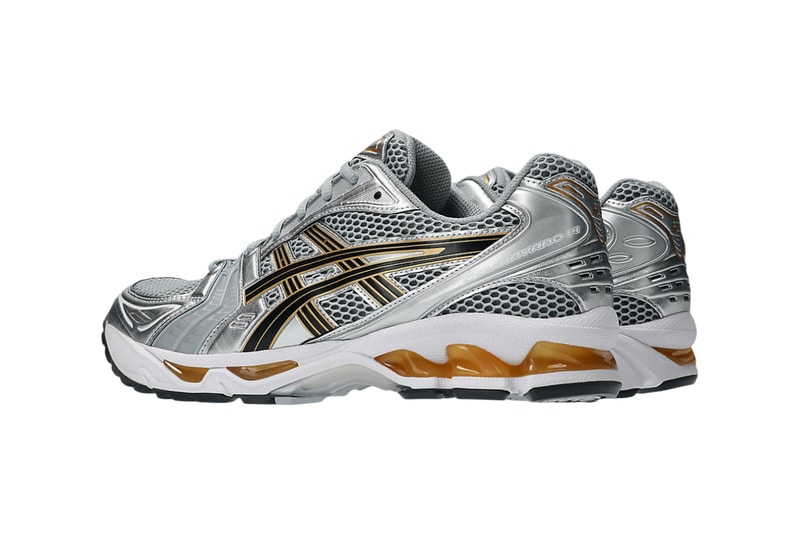 ASICS GEL-Kayano 14 " Silver/ Gold" 1203A740-020 Official Images Info