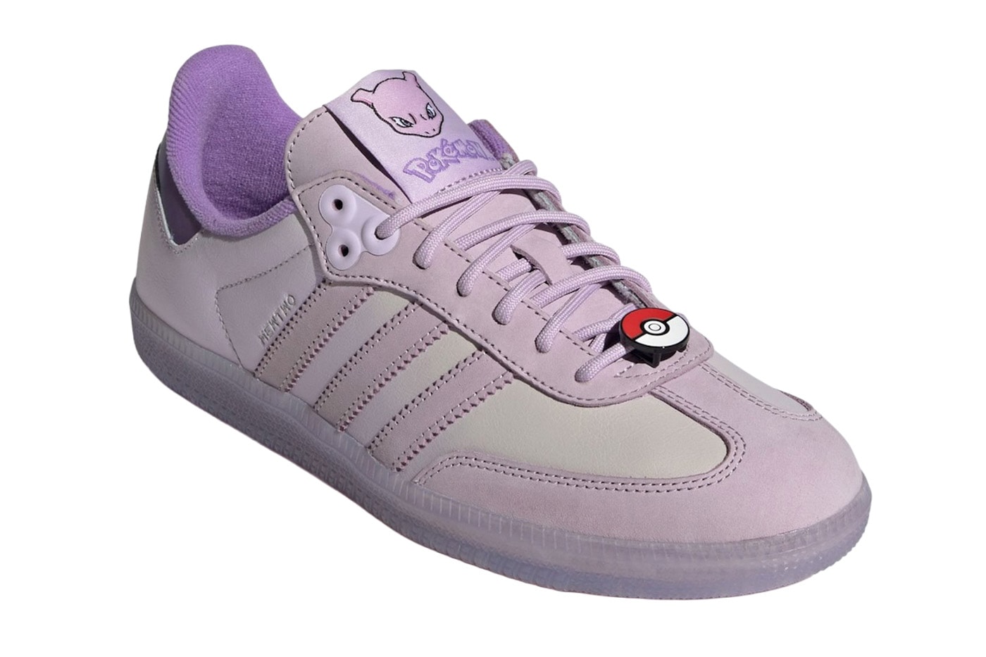 Pokémon x adidas Originals  30th Anniversary Sneaker Collection Full Lineup Pro Model “Pikachu” KI2862 Yellow/Yellow-Core Black Superstar “Pikachu” KI2857 Footwear White/Core Black-Gold Metallic adidas Superstar “Pikachu” KI2858 Yellow/Yellow-Core Black Adistar XLG 2.0 “Gengar” KJ5609 Pokémon x adidas Superstar “Charizard” KI2861 Superstar “Charmander” KI2855 Cream White/Shock Yellow-Orange Superstar “Charmeleon” KI2856  Preloved Scarlet/Preloved Scarlet-Cream White Adistar Control 5 “Haunter”  Samba OG “Mewtwo” KI8220 Ice Lavender/Ice Lavender-Violet ZX 8000 “Mewtwo” KI5326 Ice Lavender/Violet Fusion-Bliss Lilac F50 Tunit Mega “Rayquaza”  KI5325 Adistar Control 5 “Rayquaza”
