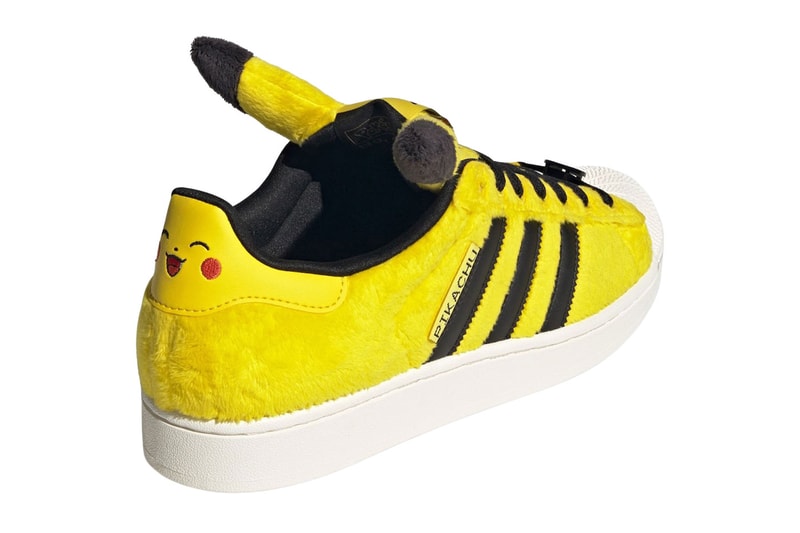Pokémon x adidas Originals  30th Anniversary Sneaker Collection Full Lineup Pro Model “Pikachu” KI2862 Yellow/Yellow-Core Black Superstar “Pikachu” KI2857 Footwear White/Core Black-Gold Metallic adidas Superstar “Pikachu” KI2858 Yellow/Yellow-Core Black Adistar XLG 2.0 “Gengar” KJ5609 Pokémon x adidas Superstar “Charizard” KI2861 Superstar “Charmander” KI2855 Cream White/Shock Yellow-Orange Superstar “Charmeleon” KI2856  Preloved Scarlet/Preloved Scarlet-Cream White Adistar Control 5 “Haunter”  Samba OG “Mewtwo” KI8220 Ice Lavender/Ice Lavender-Violet ZX 8000 “Mewtwo” KI5326 Ice Lavender/Violet Fusion-Bliss Lilac F50 Tunit Mega “Rayquaza”  KI5325 Adistar Control 5 “Rayquaza”
