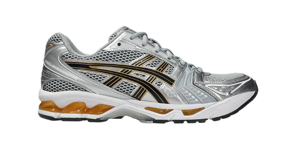 The ASICS GEL-Kayano 14 Receives a “Silver/ Gold” Treatment
