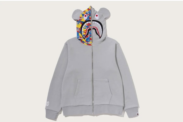 BAPE and MEDICOM TOY Revive 2003 Camo for 30th Anniversary Collection bearbrick bape sta