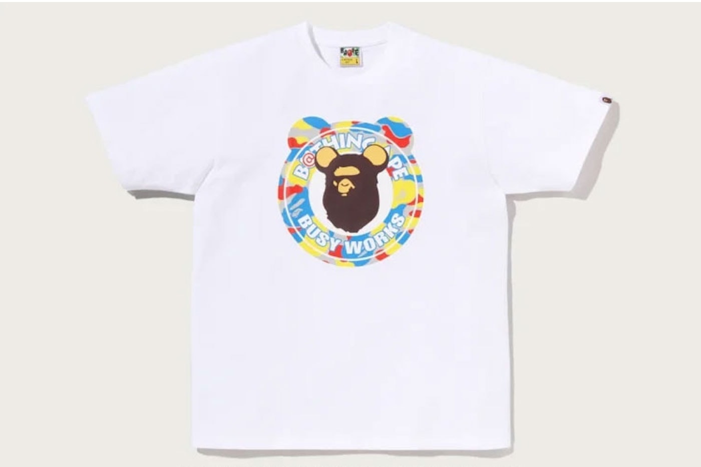 BAPE and MEDICOM TOY Revive 2003 Camo for 30th Anniversary Collection bearbrick bape sta