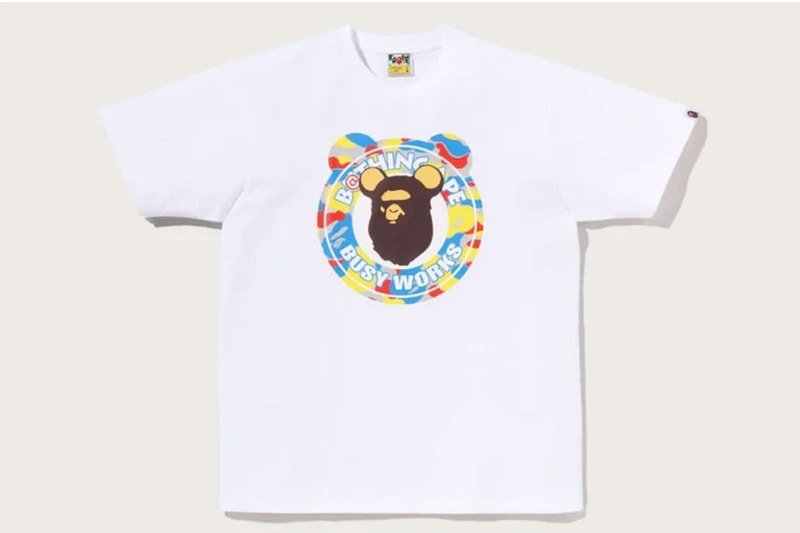 BAPE and MEDICOM TOY Revive 2003 Camo for 30th Anniversary Collection bearbrick bape sta