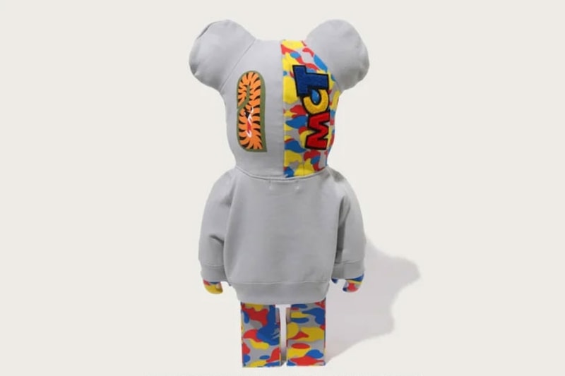 BAPE and MEDICOM TOY Revive 2003 Camo for 30th Anniversary Collection bearbrick bape sta