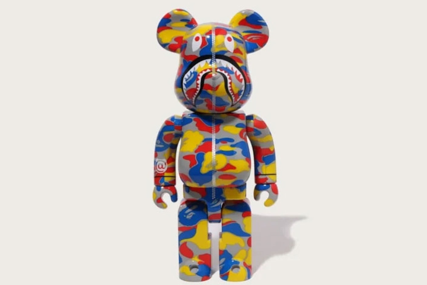 BAPE and MEDICOM TOY Revive 2003 Camo for 30th Anniversary Collection bearbrick bape sta