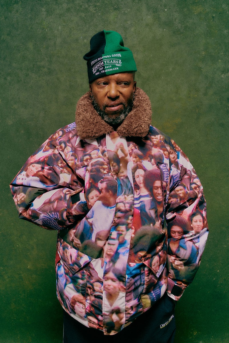 Denim Tears Unveils FW26 Collection Honoring André Leon Talley collaboration lookooks collection fall winter 2026