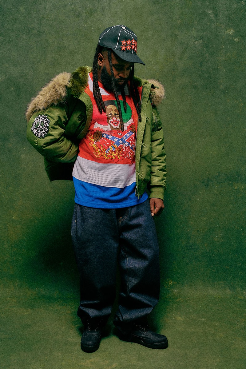Denim Tears Unveils FW26 Collection Honoring André Leon Talley collaboration lookooks collection fall winter 2026