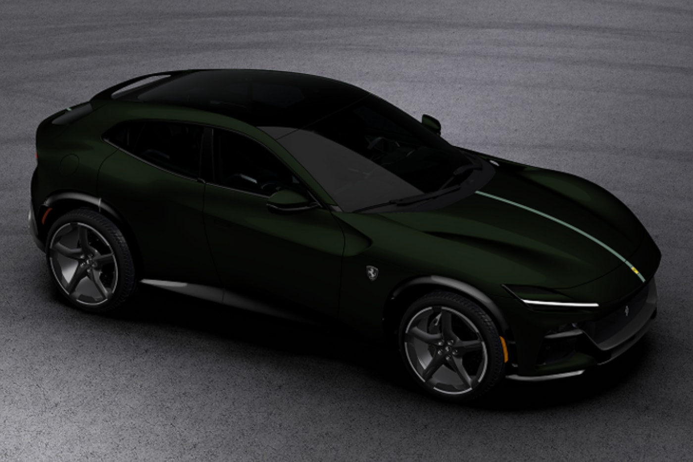 Ferrari Purosangue American Grand Tour Atelier SUV in bespoke U.S.-inspired livery