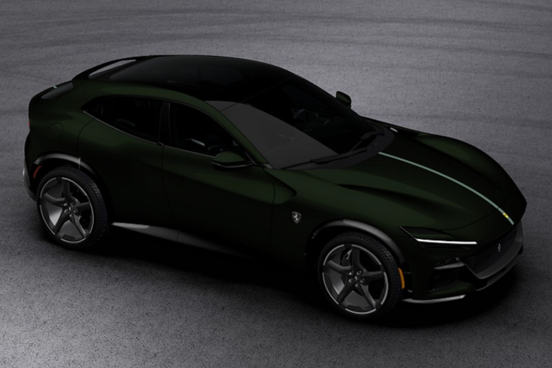 Ferrari Purosangue American Grand Tour Atelier SUV in bespoke U.S.-inspired livery