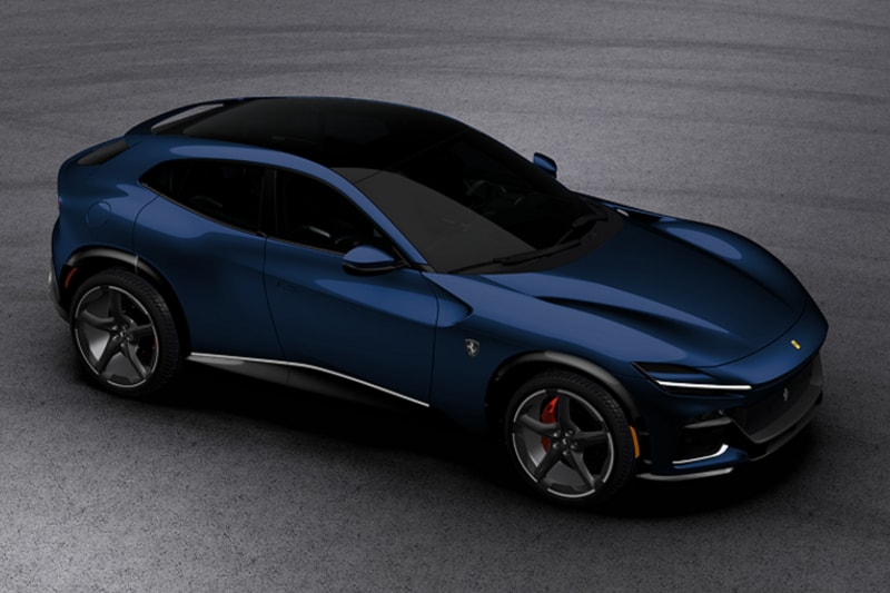 Ferrari Purosangue American Grand Tour Atelier SUV in bespoke U.S.-inspired livery