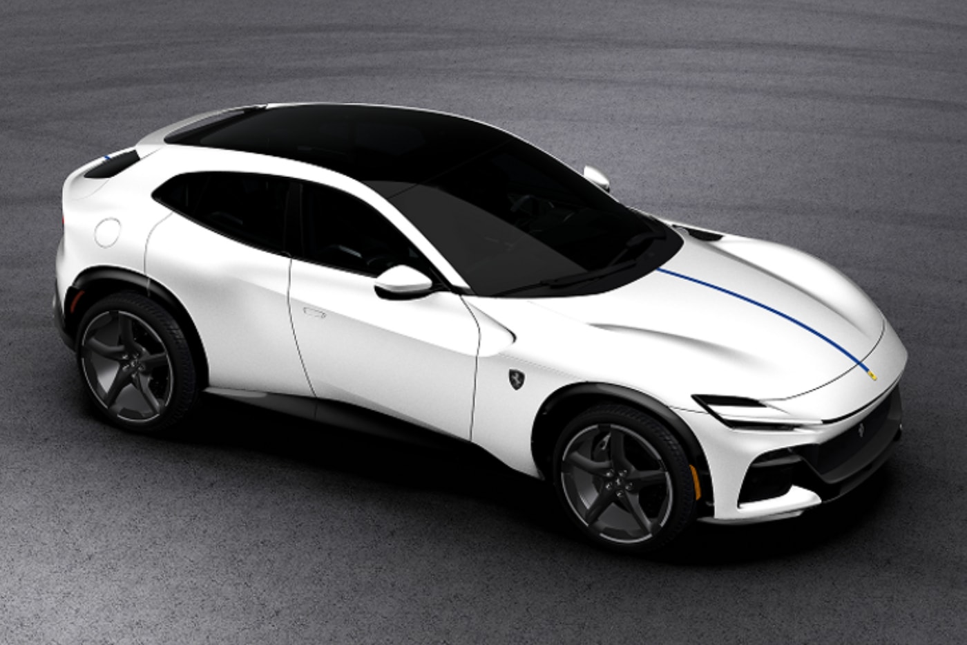 Ferrari Purosangue American Grand Tour Atelier SUV in bespoke U.S.-inspired livery