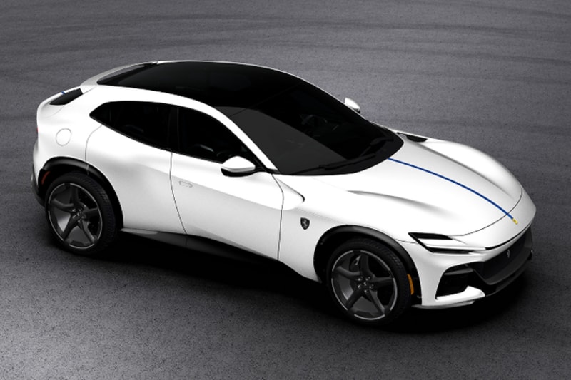 Ferrari Purosangue American Grand Tour Atelier SUV in bespoke U.S.-inspired livery