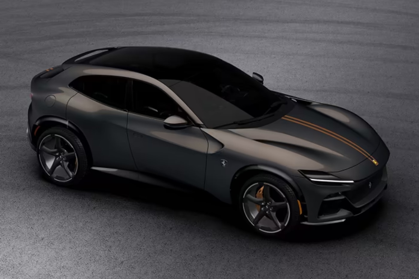 Ferrari Purosangue American Grand Tour Atelier SUV in bespoke U.S.-inspired livery