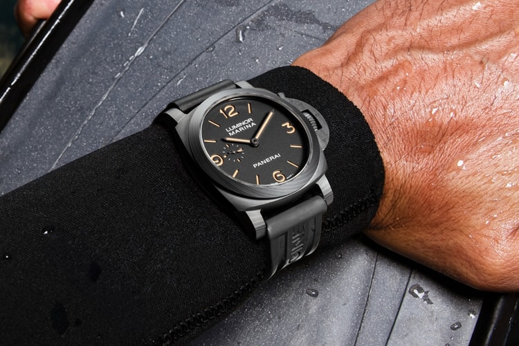 Panerai Outfits the Luminor Marina PAM01707 in High-Tech Carbotech™