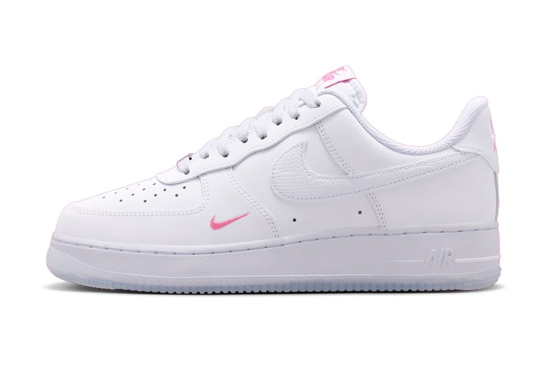 Nike Air Force 1 Low "White Lotus" Features Reptile Textures and Icy Soles
