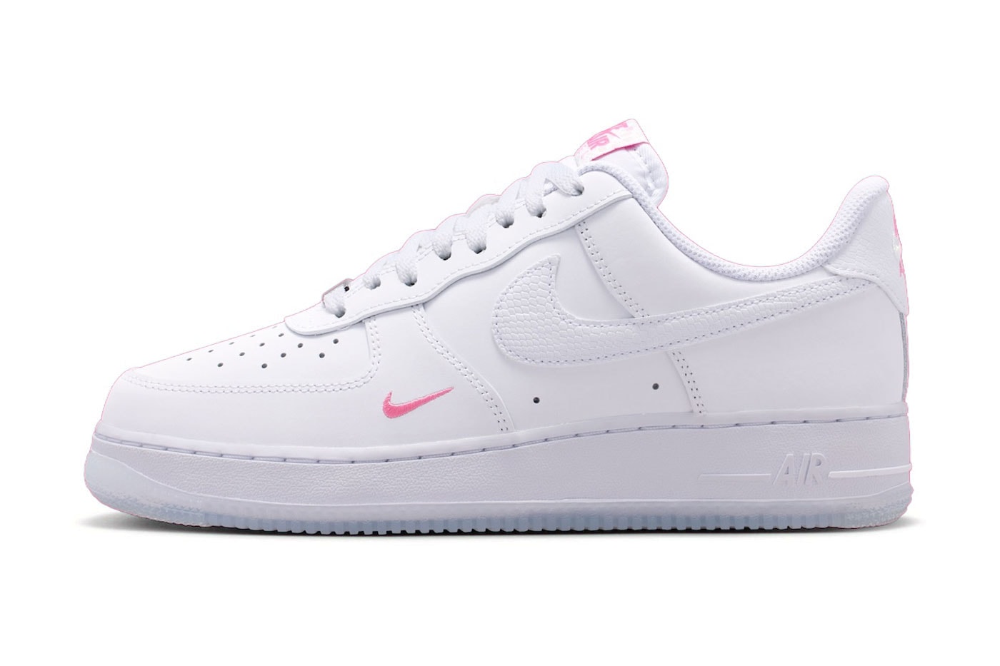 Nike Air Force 1 Low "White Lotus" レプタイルテクスチャーとアイシーソールを搭載