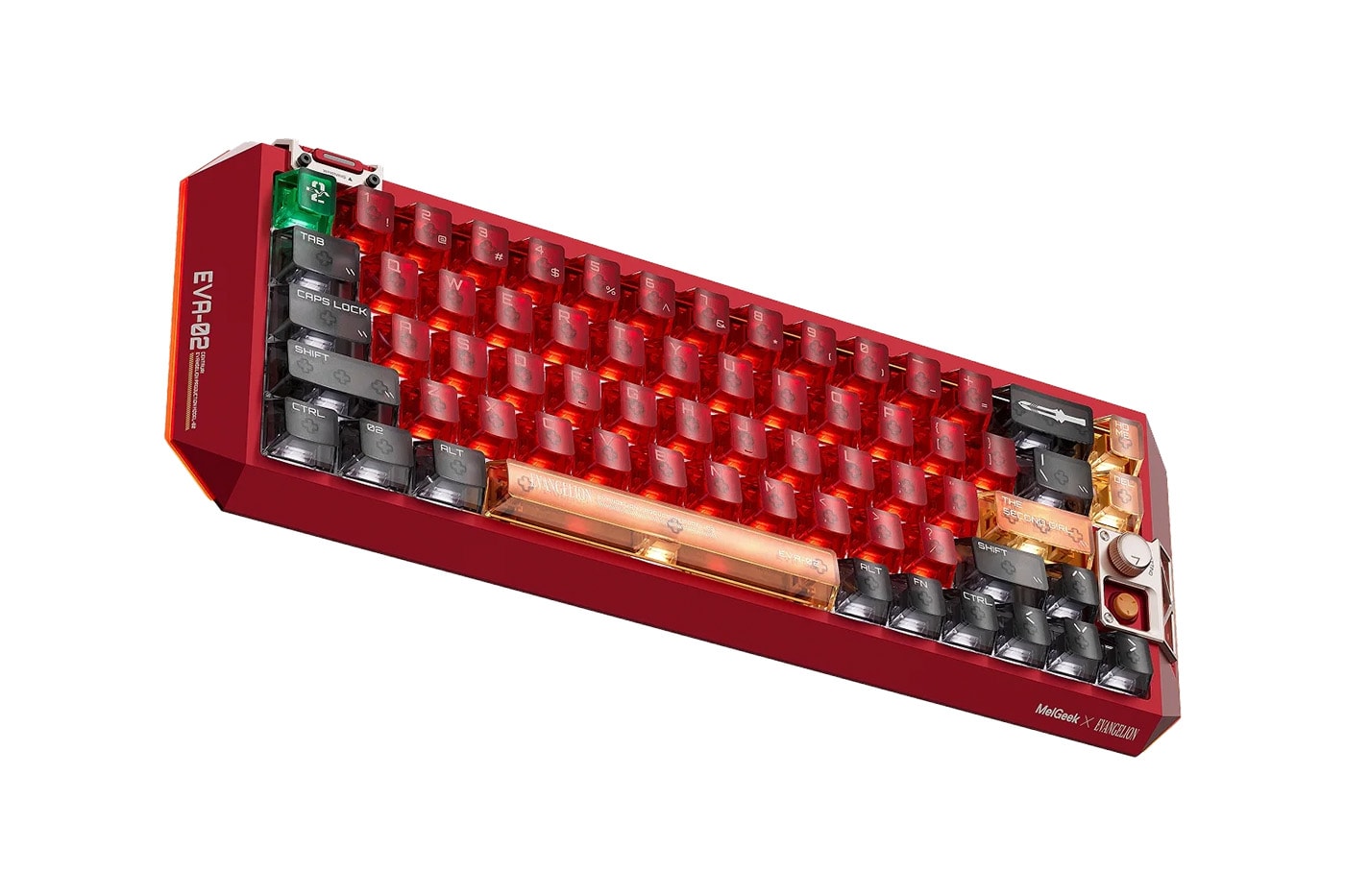 Neon Genesis Evangelion MelGeek Centauri 60 Asuka Edition Keyboard Release Info
