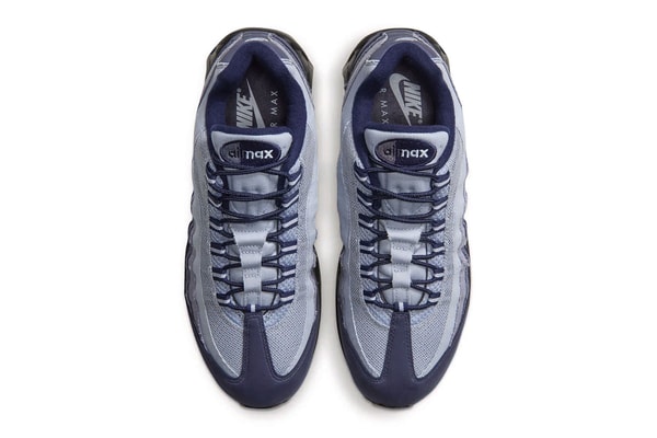 Nike Unveils the Air Max 95 "Ashen Slate" With Gradient Denim Panels release info Ashen Slate/Midnight Navy/Light Armory Blue IX0347-451