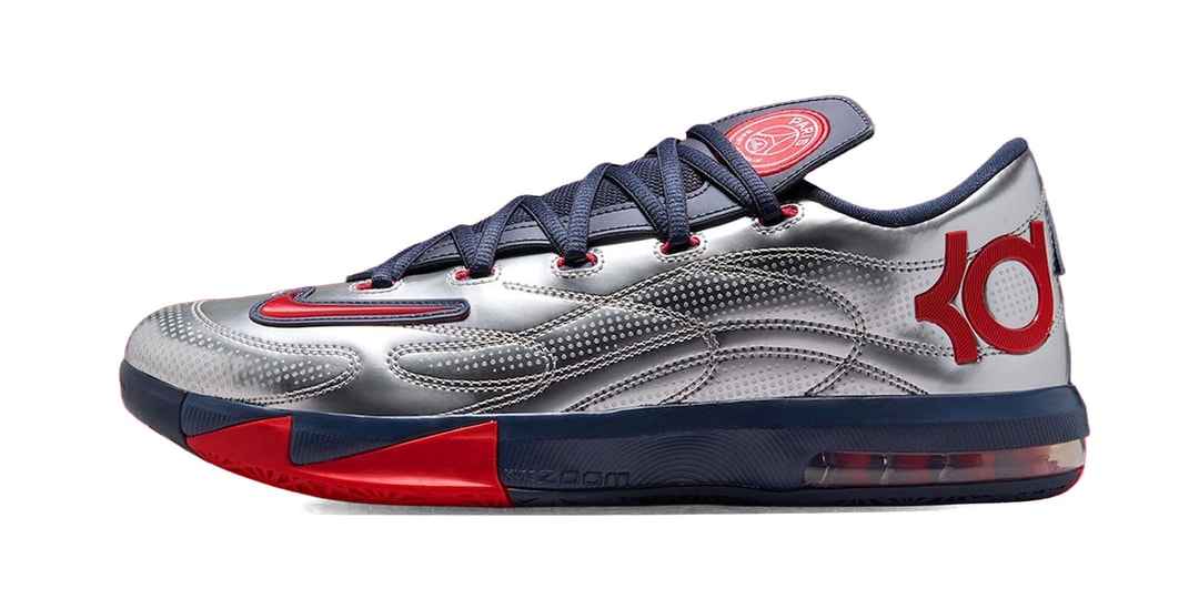 Take an Official Look at the PSG x Nike KD 6 "Metallic Silver"