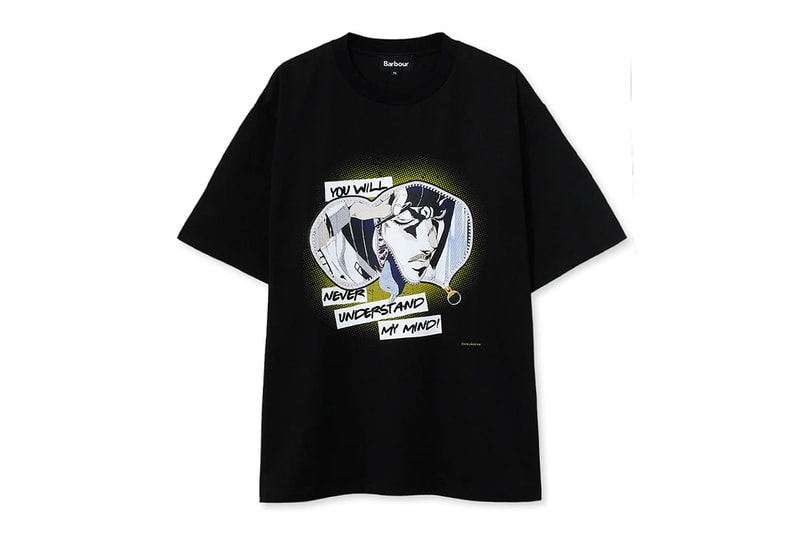JoJo’s Bizarre Adventure Golden Wind Barbour Collaboration collection Release Info