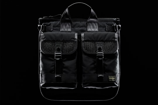 PORTER's New "Bounce" Series Weaves Thread in Three Directions to Build a Bag That Springs Back Into Shape