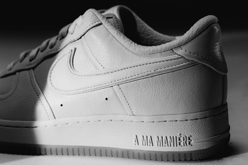 A Ma Maniére x Nike Air Force 1 Low “White On White” Release Info HF4084-100