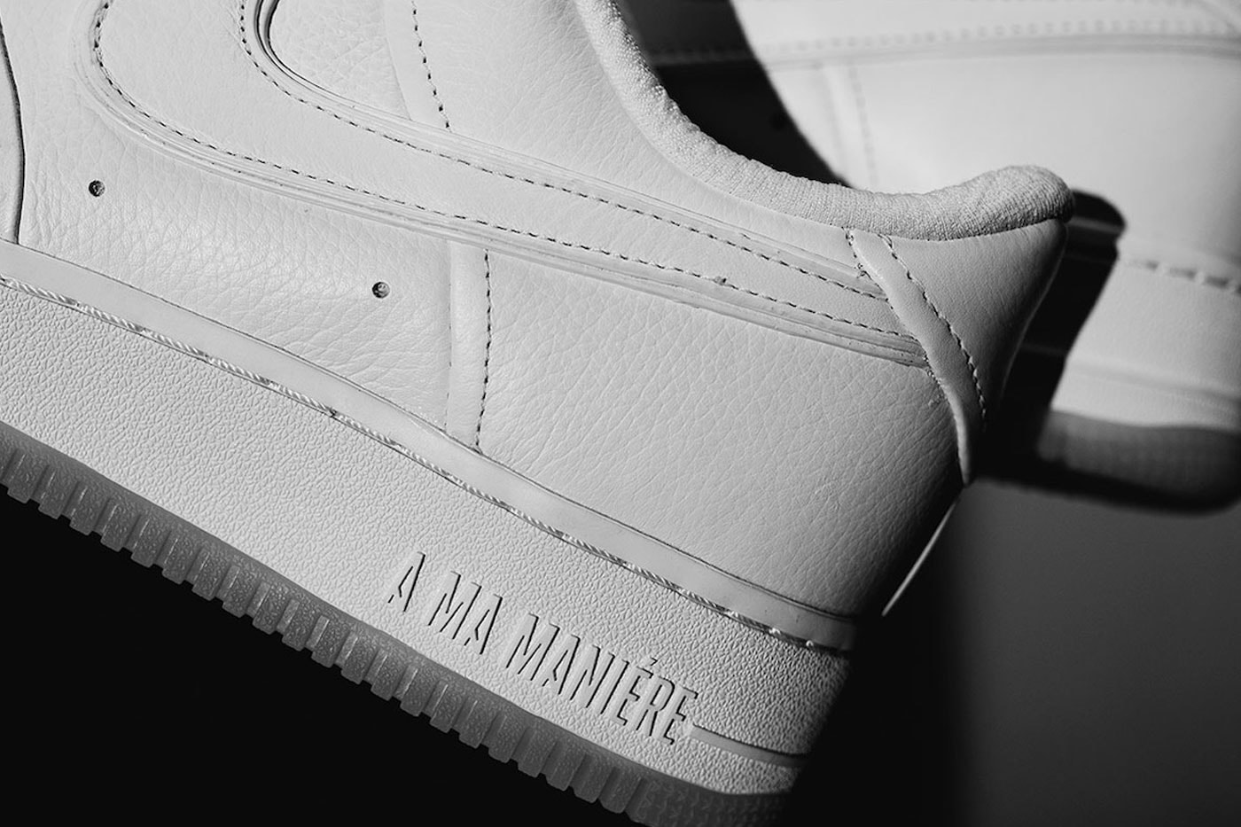 A Ma Maniére x Nike Air Force 1 Low “White On White” Release Info HF4084-100