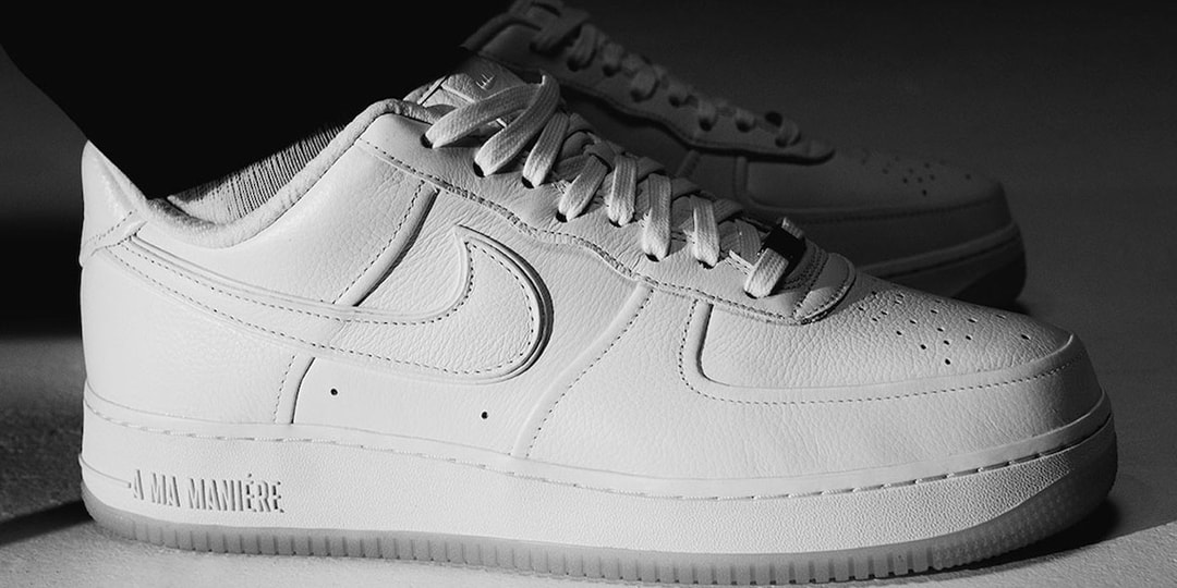 A Ma Maniére and Nike Bring Back the Air Force 1 Low  "White on White"