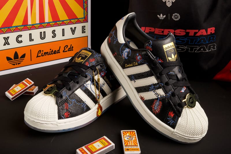 Limited Edt Loads the adidas Originals Superstar With Peacock Motifs and Gold Hardware for a 350-Pair "Made in India" Drop