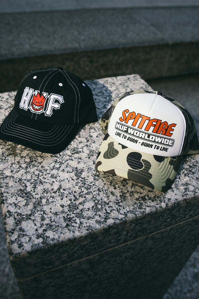 HUF Spitfire Capsule Collection Lookbook Release Info  