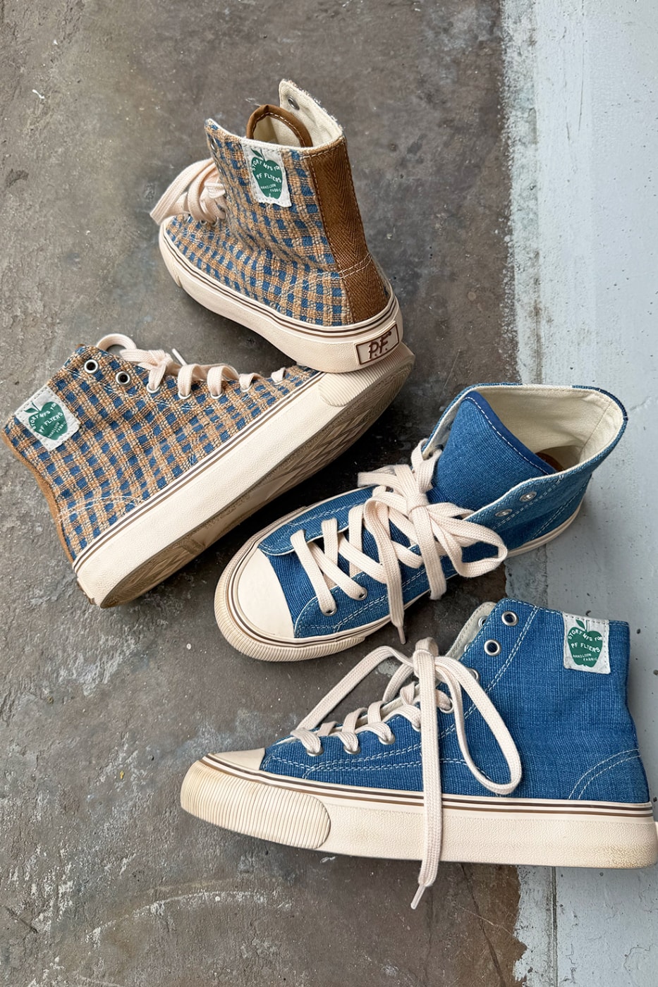 Story mfg PF Flyers All American Story mfg High Tops A26SMFGW A26SMFGI Release Info