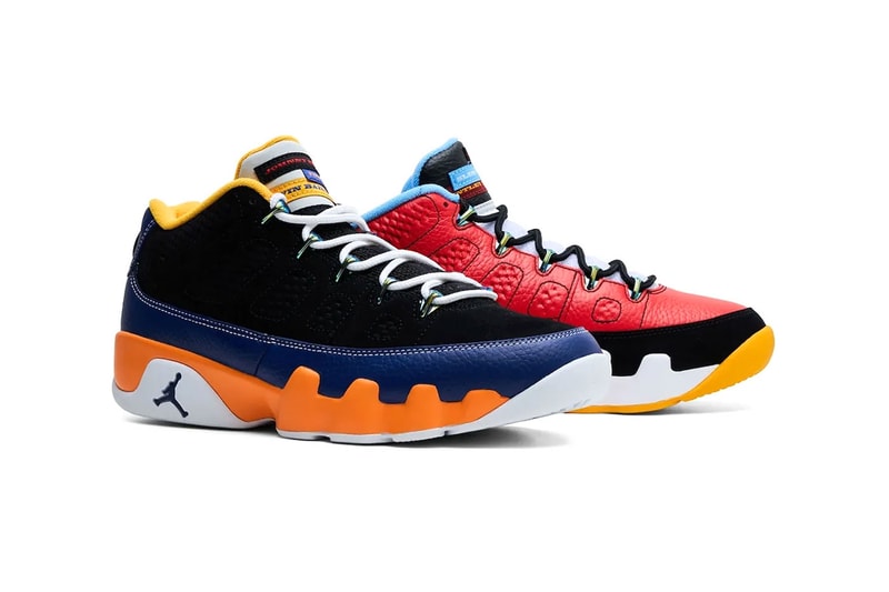 Air Jordan 9 Low "What The Kilroy" Release Info Black/Deep Royal Blue-White-Challenge Red michael jordan alter egos