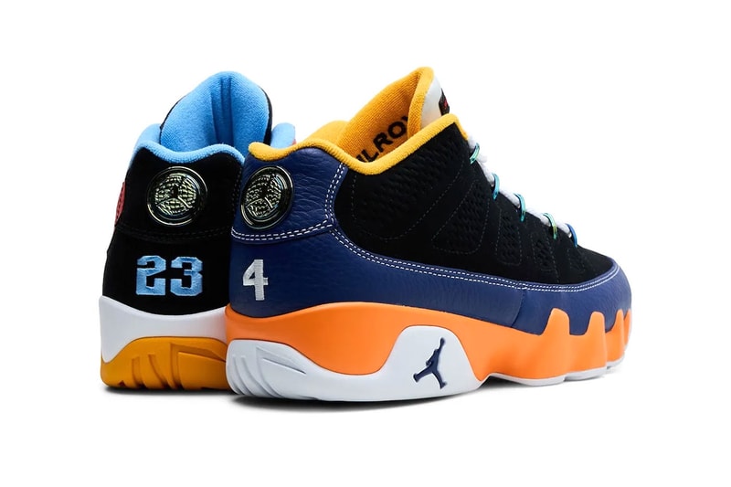 Air Jordan 9 Low "What The Kilroy" Release Info Black/Deep Royal Blue-White-Challenge Red michael jordan alter egos