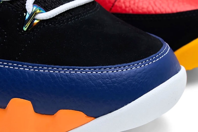 Air Jordan 9 Low "What The Kilroy" Release Info Black/Deep Royal Blue-White-Challenge Red michael jordan alter egos