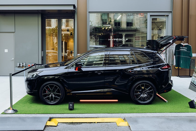 hypegolf toyota rav4 clubhouse soho