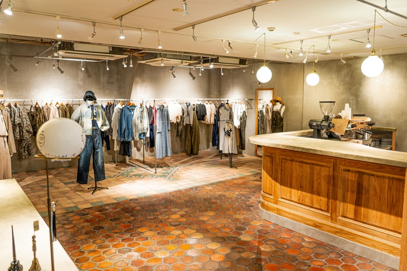 Inside Nigel Cabourn’s New Omotesando Flagship and In-House Cafe