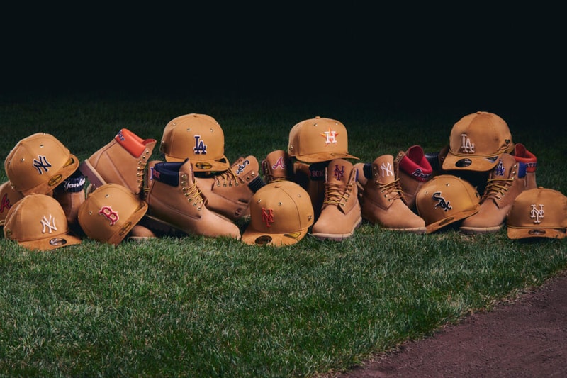 Timberland New Era Limited-Edition MLB Collection 19TWENTY 59FIFTY 6-Inch Boot Atlanta Braves, Boston Red Sox Chicago White Sox Houston Astros Los Angeles Dodgerso New York Mets New York Yankees Release Info
