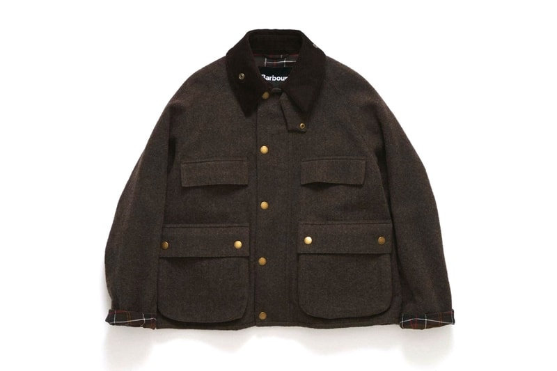 Barbour JOURNAL STANDARD fall winter fw 2026 Wool Cropped Old Bidele Release Info 